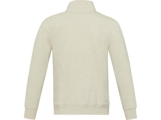Galena унисекс-свитер с полноразмерной молнией из переработанных материалов Aware™  — Бежевый (M), арт. 029290703