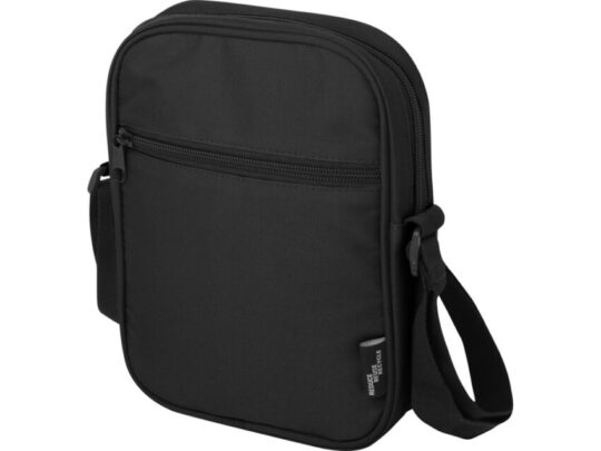 Byron сумка через плечо из переработанных материалов по стандарту GRS объемом 2 л — Черный, арт. 029245903