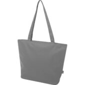 Panama эко-сумка на молнии из переработанных материалов по стандарту GRS объемом 20 л – Серый, арт. 029245203
