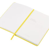 Бизнес-блокнот C2 софт-тач, твердая обложка, 128 листов, желтый, арт. 029320803