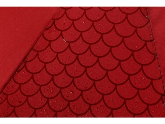 Зонт-полуавтомат складной Marvy с проявляющимся рисунком, красный, арт. 029225003