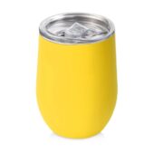 Термокружка Sense Gum, soft-touch, непротекаемая крышка, 370мл, желтый (P), арт. 029286303