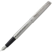 Перьевая ручка Waterman Hemisphere Deluxe , цвет: Metal CT, перо: F, арт. 029231303