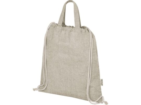 Pheebs 150 г/м² Aware™ рюкзак со шнурком из переработанных материалов — Натуральный, арт. 029324203