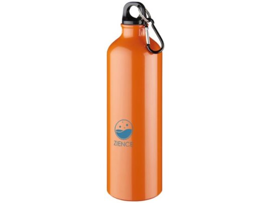 Алюминиевая бутылка для воды Oregon объемом 770 мл с карабином — Оранжевый (P), арт. 029284803