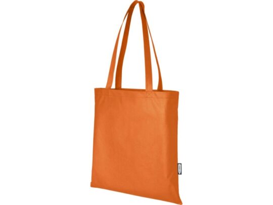 Zeus эко-сумка из нетканого материала, переработанного по стандарту GRS, объемом 6л — Оранжевый, арт. 029244203