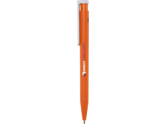 Шариковая ручка Unix из переработанной пластмассы, черные чернила — Оранжевый (черные чернила), арт. 029301203