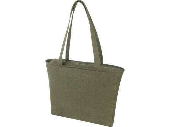 Weekender эко-сумка из переработанного материала Aware™ плотностью 500 г/м² — Зеленый, арт. 029294303