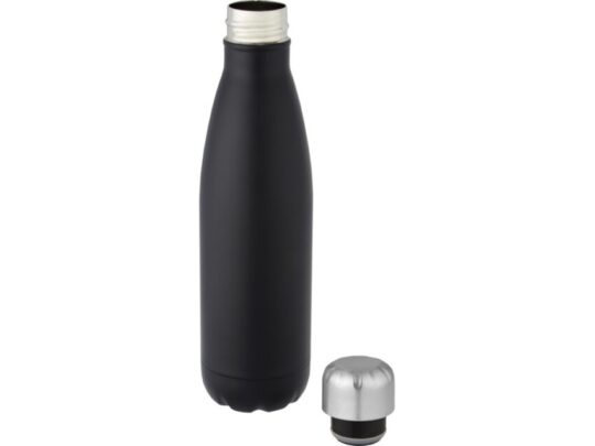 Бутылка Cove из переработанной нержавеющей стали, с вакуумной изоляцией, 500мл — Черный, арт. 029243303