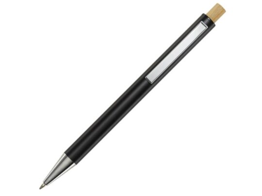 Cyrus шариковая ручка из переработанного алюминия, черный чернила — Черный (черные чернила), арт. 029297403