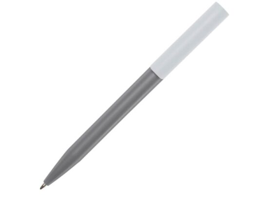 Шариковая ручка Unix из переработанной пластмассы, синие чернила — Серый (синие чернила), арт. 029300703