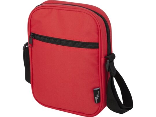 Byron сумка через плечо из переработанных материалов по стандарту GRS объемом 2 л — Красный, арт. 029245403