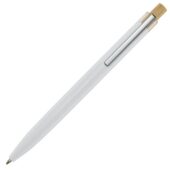 Nooshin шариковая ручка из переработанного алюминия, черные чернила — Белый (черные чернила), арт. 029298703