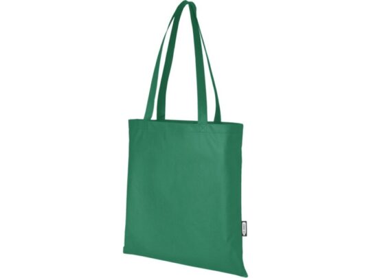 Zeus эко-сумка из нетканого материала, переработанного по стандарту GRS, объемом 6л — Зеленый, арт. 029244503