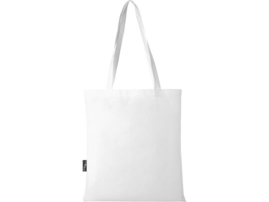 Zeus эко-сумка из нетканого материала, переработанного по стандарту GRS, объемом 6л — Белый, арт. 029244003