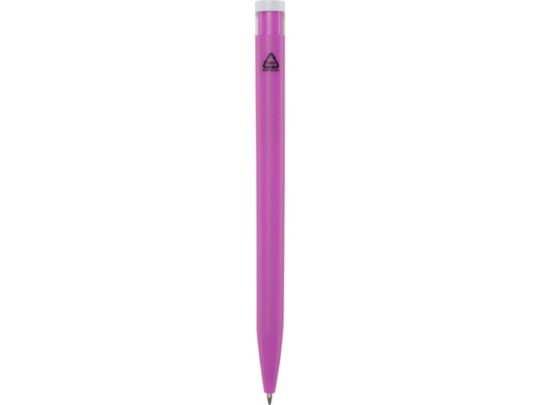 Шариковая ручка Unix из переработанной пластмассы, синие чернила — Фуксия (синие чернила), арт. 029300103