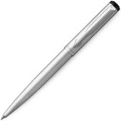 Ручка шариковая Parker Vector Standard T01 Stainless Steel CT, серебристый, арт. 029224603