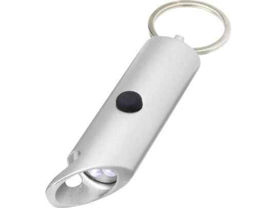 Светодиодный фонарик с открывалкой для бутылок и брелоком Flare, арт. 029240303