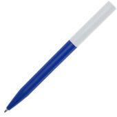 Шариковая ручка Unix из переработанной пластмассы, синие чернила — Ярко-синий (синие чернила), арт. 029300303