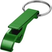 Брелок-открывалка Tao из переработанного алюминия – Зеленый, арт. 029239403