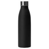 Стальная бутылка Rely, 650 мл, черный матовый (P), арт. 029283603