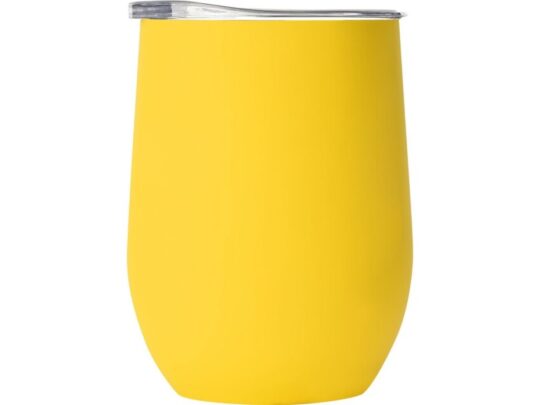 Термокружка Sense Gum, soft-touch, непротекаемая крышка, 370мл, желтый (P), арт. 029286303