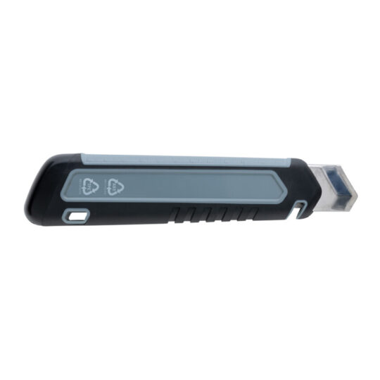 Строительный нож из переработанного пластика RCS с линейкой на корпусе, арт. 029266106