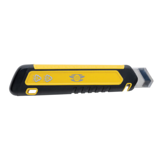 Строительный нож из переработанного пластика RCS с линейкой на корпусе, арт. 029266206
