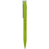 Шариковая ручка Unix из переработанной пластмассы, черные чернила — Зеленое яблоко (черные чернила), арт. 029301803