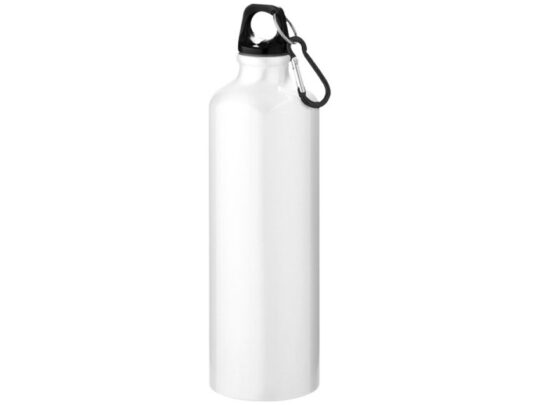 Алюминиевая бутылка для воды Oregon объемом 770 мл с карабином — Белый (P), арт. 029326203