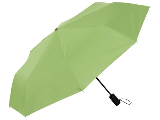 Зонт-автомат Dual с двухцветным куполом, зеленое яблоко/черный, арт. 029287103