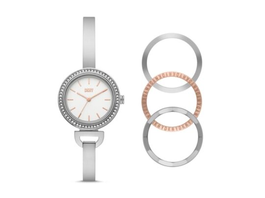 Часы наручные со сменными безелями, женские. DKNY, арт. 029330903