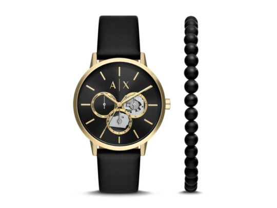 Подарочный набор: часы наручные мужские с браслетом. Armani Exchange, арт. 029331203