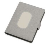 Органайзер с беспроводной зарядкой 5000 mAh Powernote, светло-серый (P), арт. 029327003