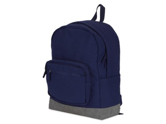 Рюкзак Shammy с эко-замшей для ноутбука 15, синий, арт. 029229603