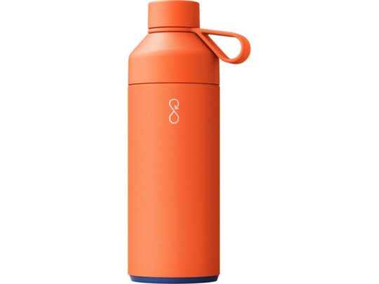 Бутылка для воды Big Ocean Bottle объемом 1000 мл с вакуумной изоляцией, оранжевый (1000 мл), арт. 029321103