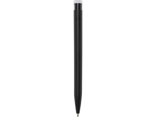 Шариковая ручка Unix из переработанной пластмассы, черные чернила — Черный (черные чернила), арт. 029302003
