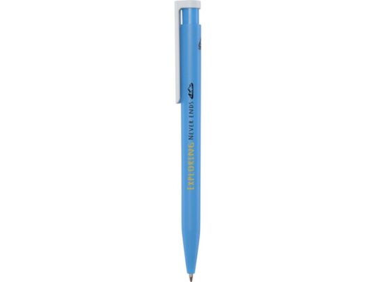 Шариковая ручка Unix из переработанной пластмассы, синие чернила — Аква (синие чернила), арт. 029300203