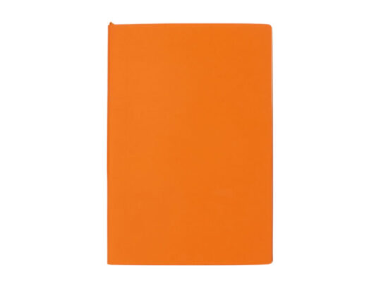 Бизнес-блокнот C1 софт-тач, гибкая обложка, 128 листов, оранжевый, арт. 029320003