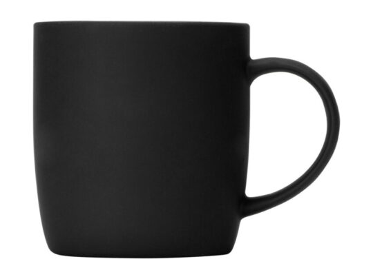 Кружка с покрытием soft-touch Dalgona, черный (P), арт. 029231903
