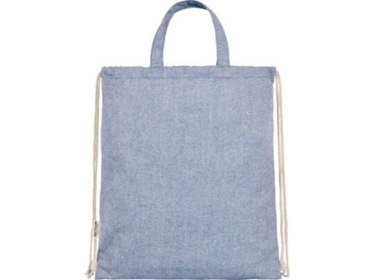 Pheebs 150 г/м² Aware™ рюкзак со шнурком из переработанных материалов — Синий, арт. 029243703