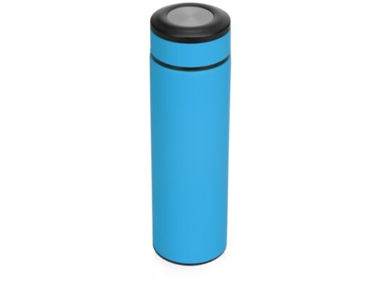 Термос Confident с покрытием soft-touch 420мл, голубой (P), арт. 029319603