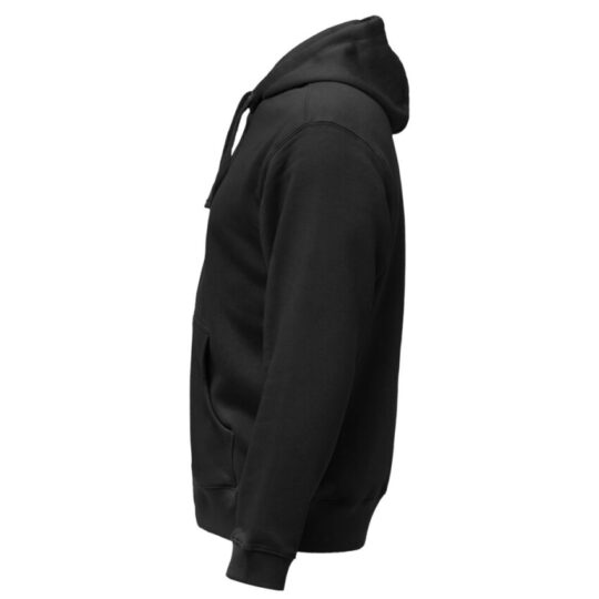 Толстовка мужская Hooded Full Zip черная, размер L