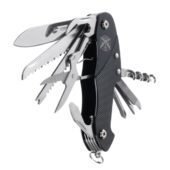 Нож перочинный Stinger, 96 мм, 15 функций, материал рукояти: алюминий (черный), арт. 029611503
