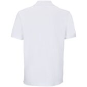 Рубашка поло унисекс Pegase, белая, размер XXS