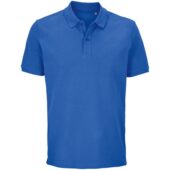 Рубашка поло унисекс Pegase, ярко-синяя (royal), размер XL