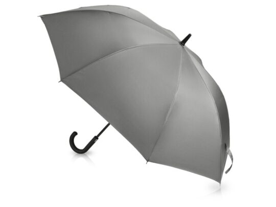 Зонт-трость Lunker с большим куполом (d120 см), серый, арт. 029608503