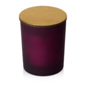 Свеча соевая ароматическая в стекле Niort, бордовая (P), арт. 029563403
