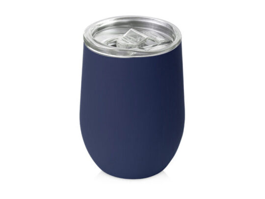 Термокружка Vacuum mug C1, soft touch, 370мл, темно-синий, арт. 029595903
