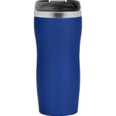 Термокружка Double wall mug C1, soft touch, 350 мл, синий, арт. 029595503